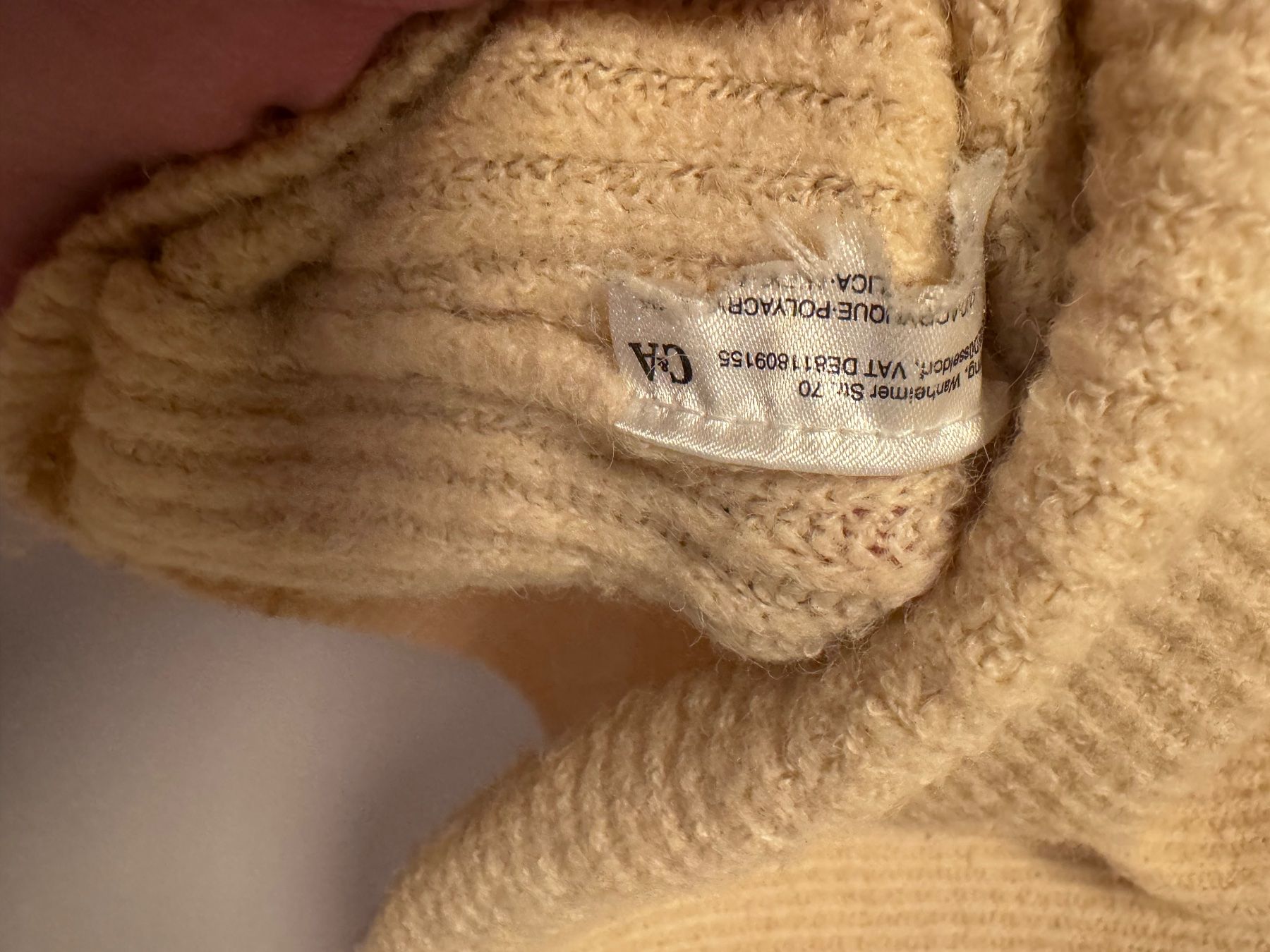 Pulls & Sweat-shirts: Weicher Oversize Strickpullover in Beige, Grösse XL – D'occasion à Winterthur par tam_7tbh 3