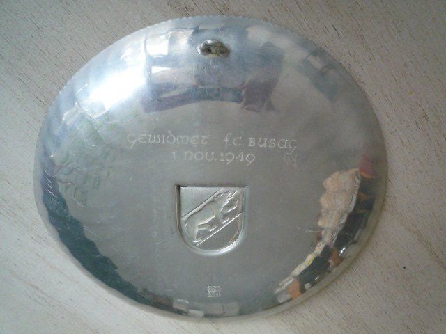 Piatti: Ancienne assiette en aluminium "Berne" – Usato da Cortaillod venduto da Matteo18 3