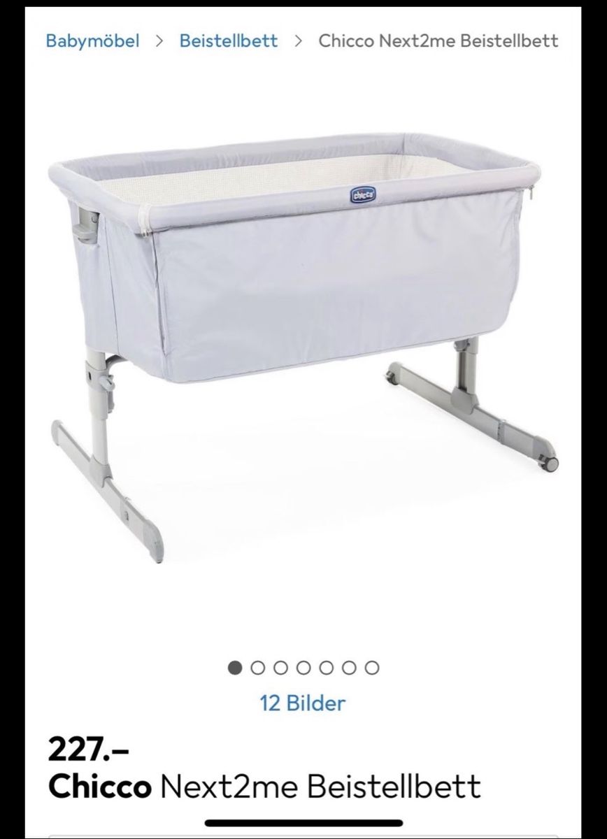 Chicco Culle: Chicco Next2Me CoSleeper bed – Nuovo (secondo la descrizione) da Zollikon venduto da C1nnam0n 3