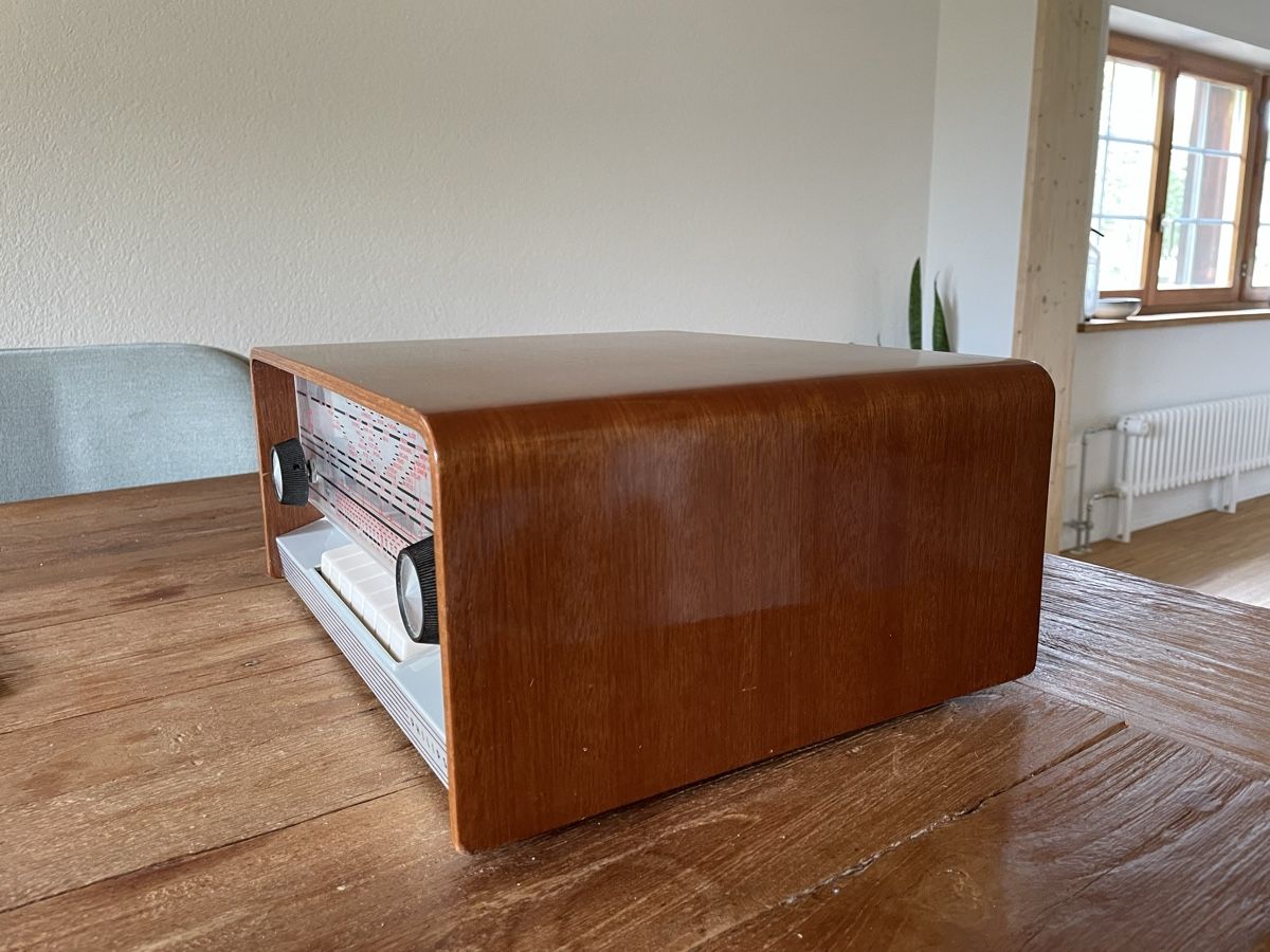 Philips Radio: Philips A5X83A/19 Midcentury Röhrenradio – Usato da Degersheim venduto da Finch21 1