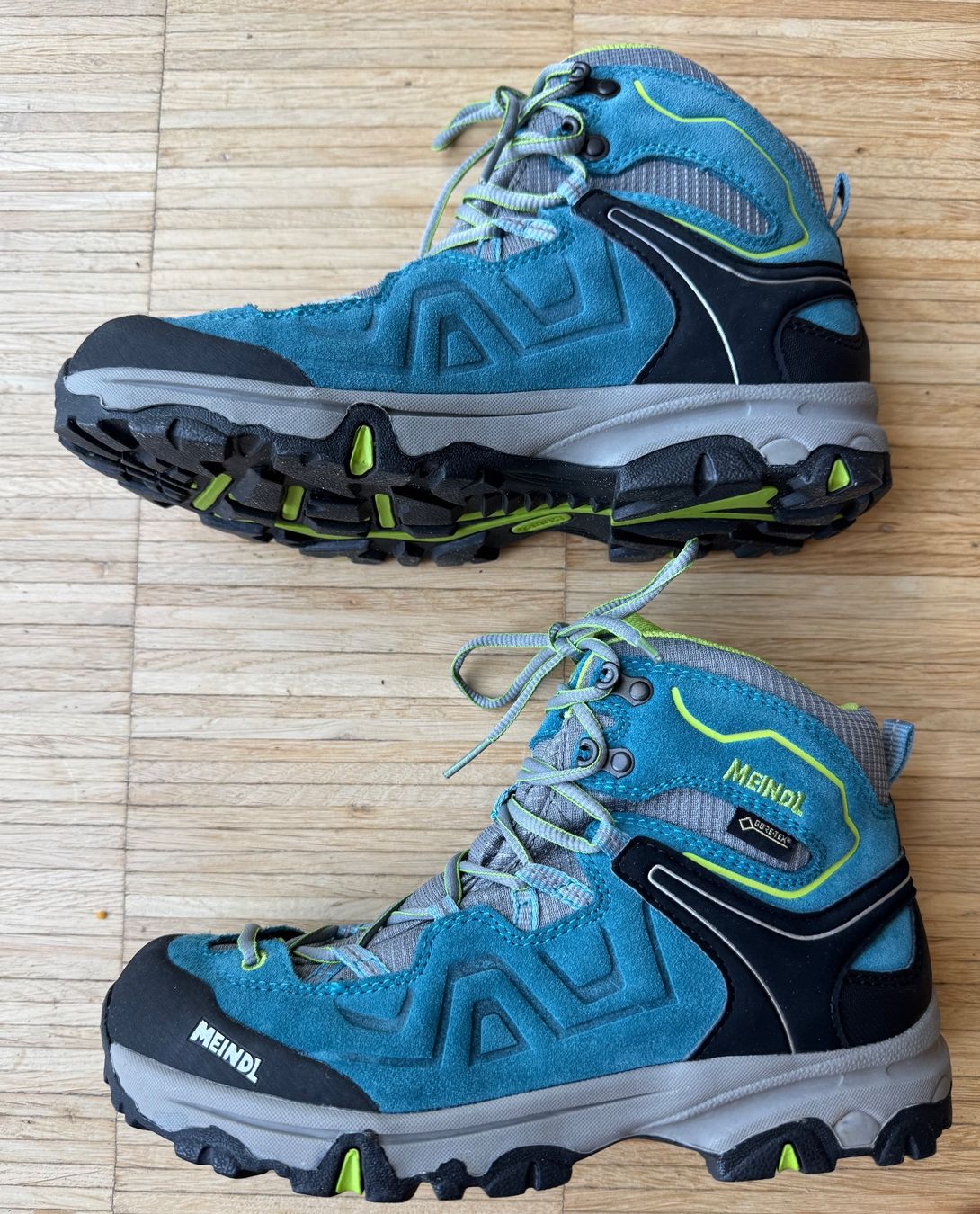 Meindl Scarpe per ragazzi: MEINDL Litepeak Junior GTX, Grösse 37 Wanderschuhe – Nuovo (secondo la descrizione) da Zürich venduto da mikedome 5