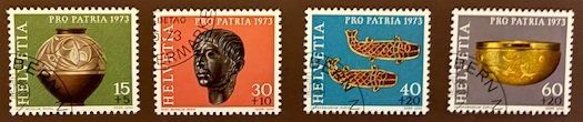 Tutti i francobolli: Pro Patria 1973 ET gest. – Usato da Quartino venduto da Gutri44