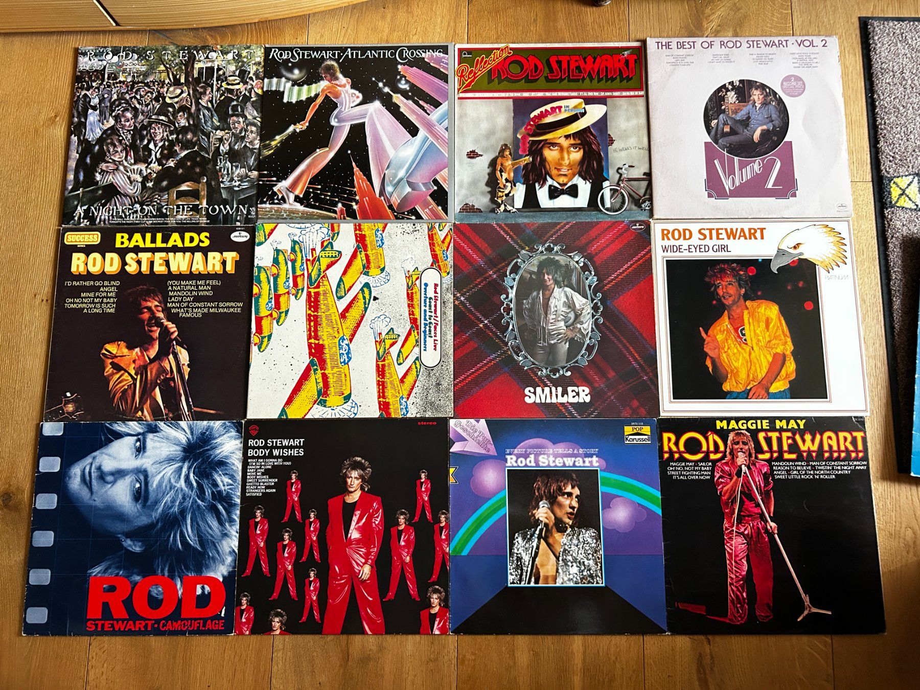 Dischi in vinile: LP Sammlung 12 Alben Rod Stewart Top – Usato da Steinach venduto da Jaguare1961