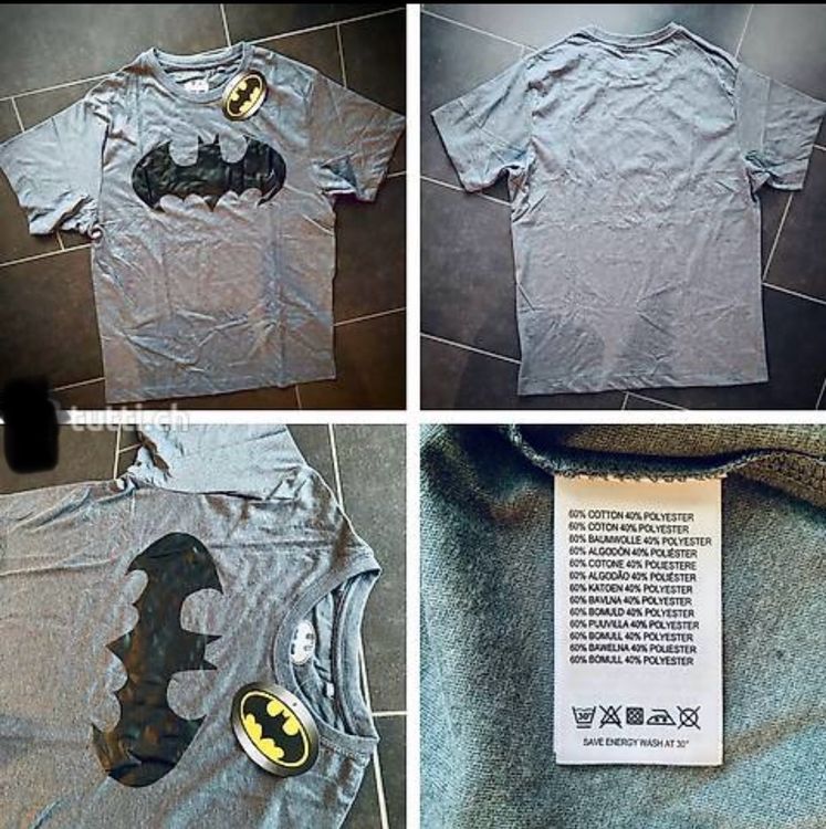 T-shirt: batman T-Shirt Gr. M / L Neu / Baumwolle – Nuovo e nell'imballaggio originale da Schmitten FR venduto da resina 1
