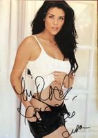 Susan Ward 1976- Autogramm signiert Magazinbild 20x30cm