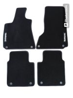 Velours Auto Fussmatten für Maserati Quattroporte 2013-2024