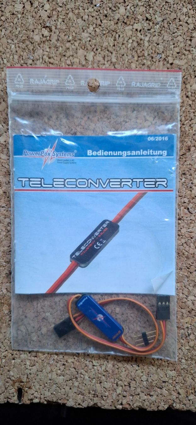 Powerbox Systems Telecomando: PowerBox Systems Teleconverter – Usato da St. Margrethen SG venduto da jos_hsc8