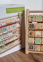 Boulier et alphabet 2 en 1 en bois Vertbaudet (8.- vs 29,90)