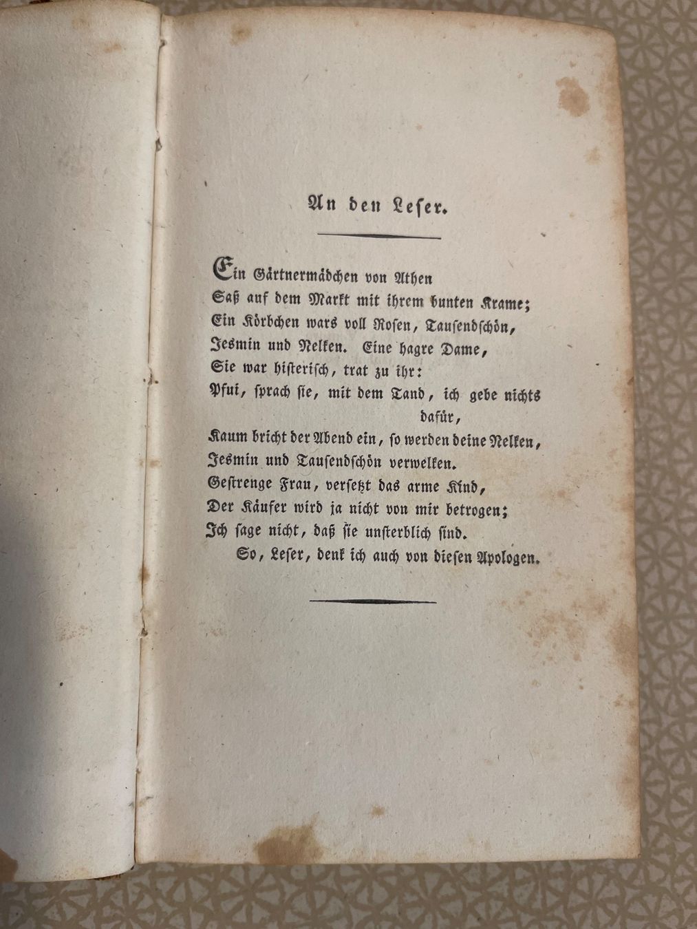 Libri: Buch - Pfeffel's Poetische Versuche 2 – Usato da Urnäsch venduto da pas_5r9c 4