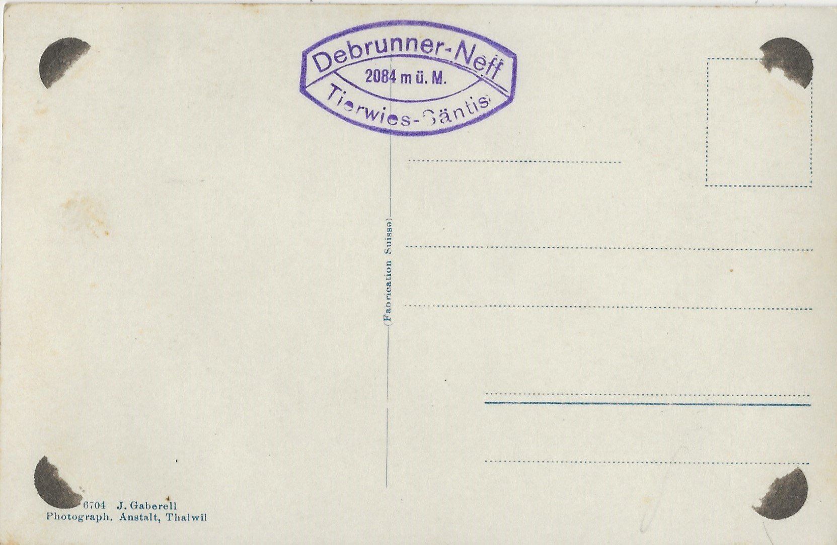 Cartoline postali: Gaberell,Säntis,Bergsport,Bergsteigen – Usato da Frauenfeld venduto da Merk52 1