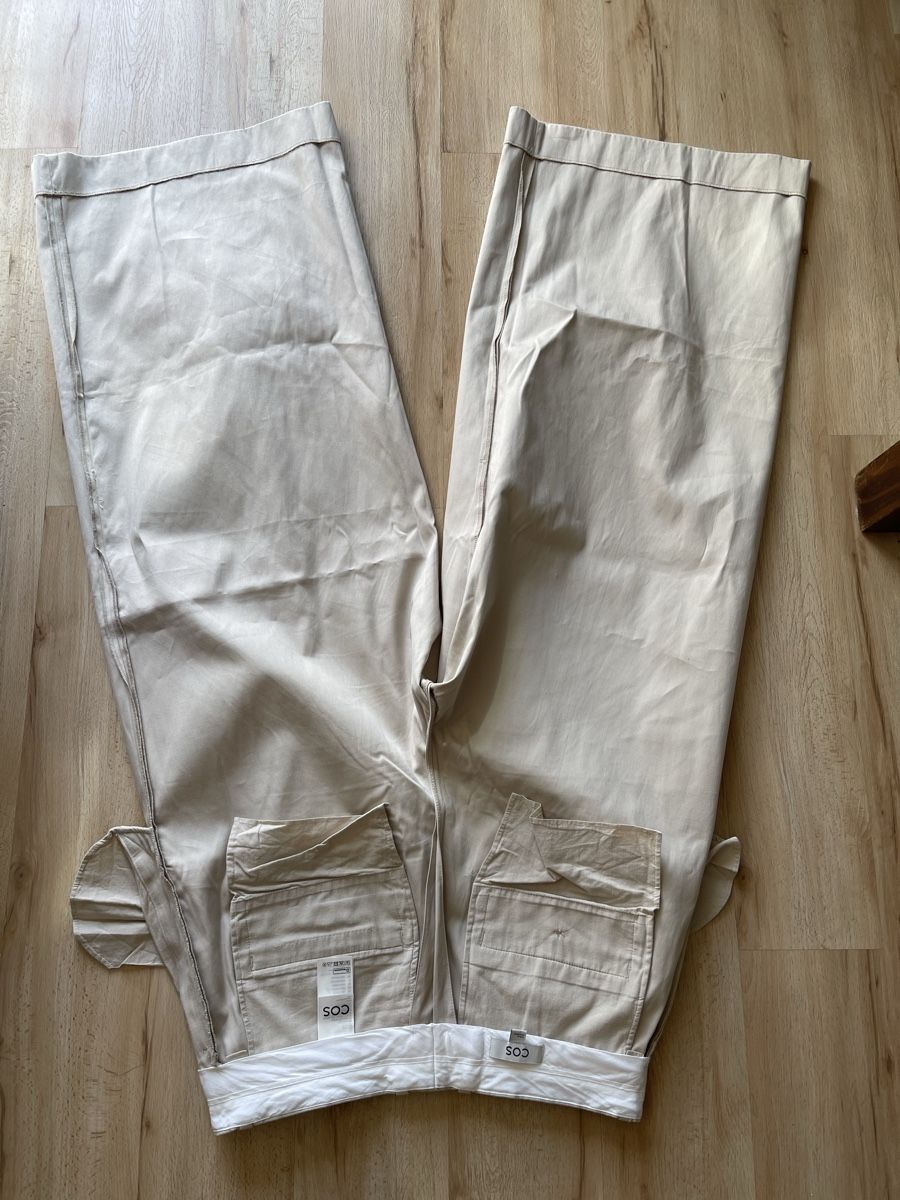 Cos Pantaloni: Pantalon large COS beige comme neuf – Nuovo (secondo la descrizione) da Kloten venduto da Vermicelles 5