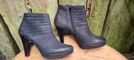 PAUL GREEN Leder Stiefel BootsNEU gr38.5 NP199(8) AUSVERKAUF