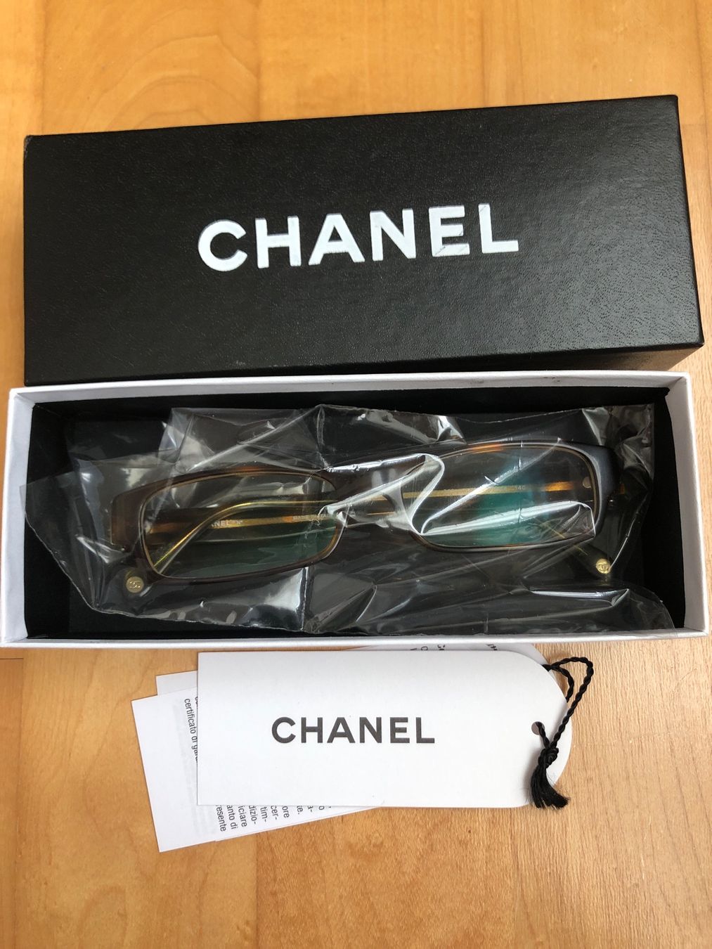 Chanel Occhiali & Lenti: Chanel Brille braun mit OVP – Usato da Olten venduto da eti_r289
