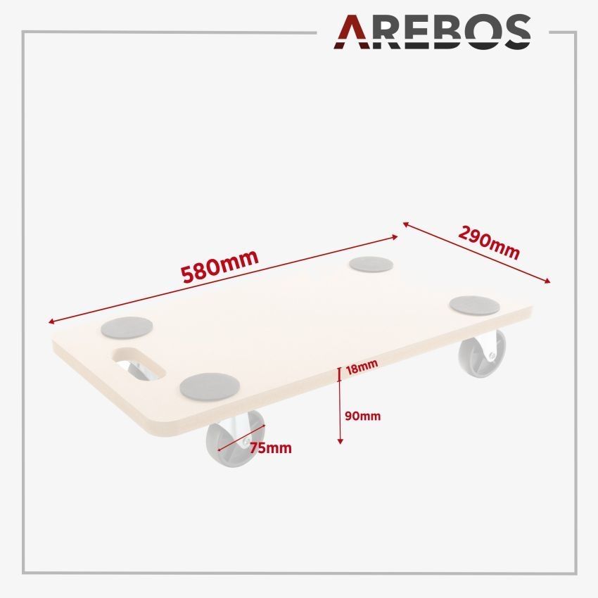 Brouettes: Rollbrett 200kg 2Stück – Neuf (Voir description) à Nebikon par warendiscount 4