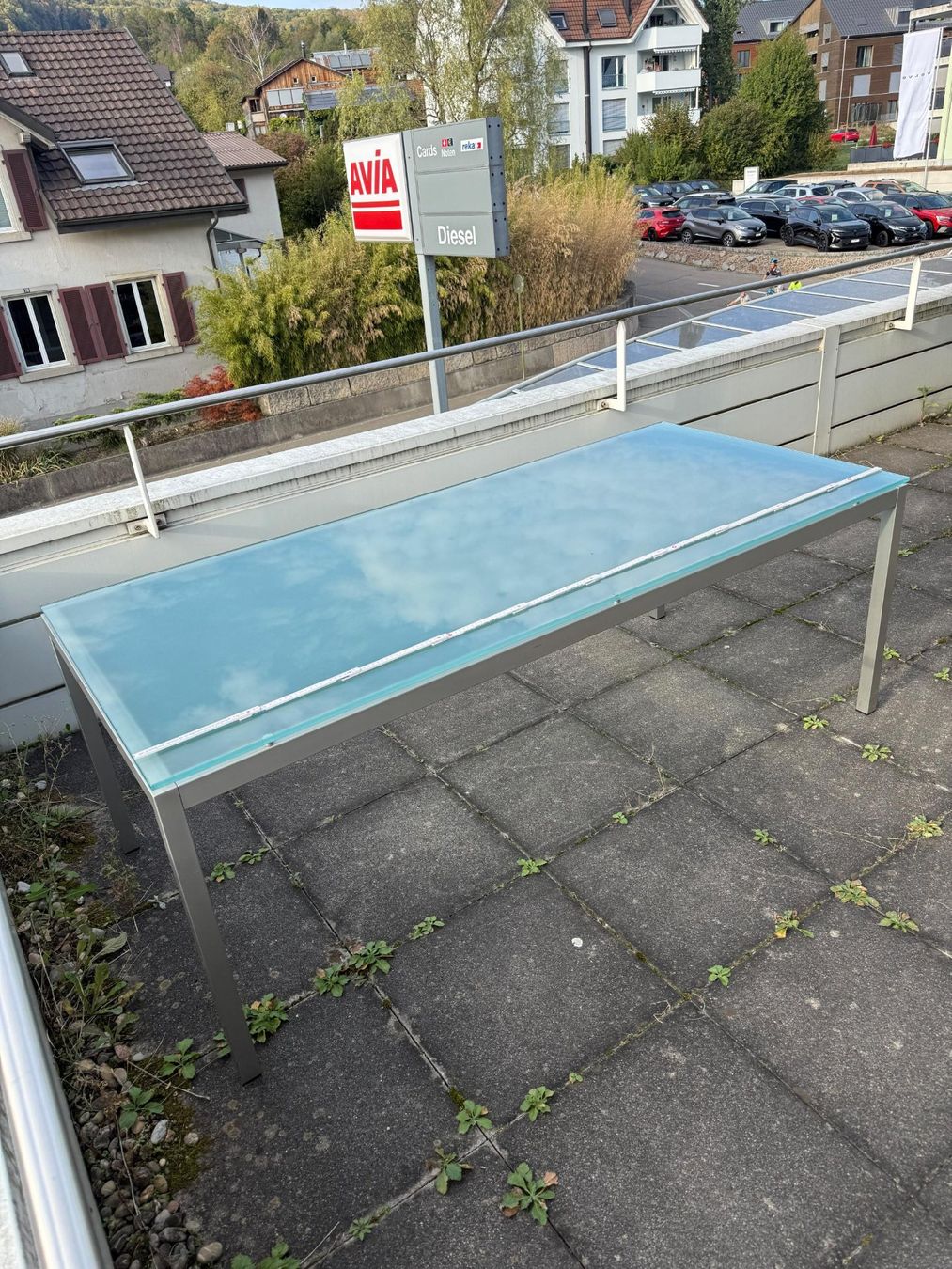 Tables: Glastisch – D'occasion à Ormalingen par Gebag