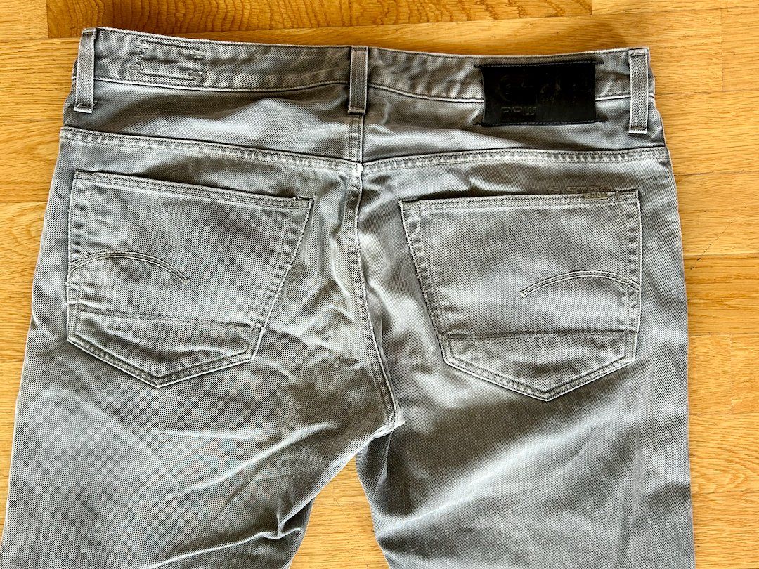 G-Star Jeans: G-Star RAW 3301 Jeans W36 L34 grau – Usato da St.Gallen venduto da little_roadtrip 4