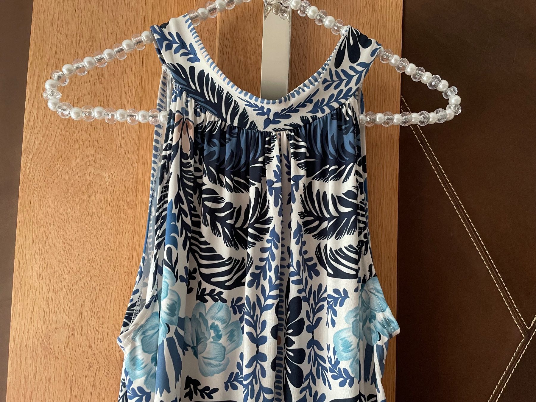 Kleider: Strandkleid blau - creme - nude onsize – Gebraucht aus Chur von Hortensia03 1