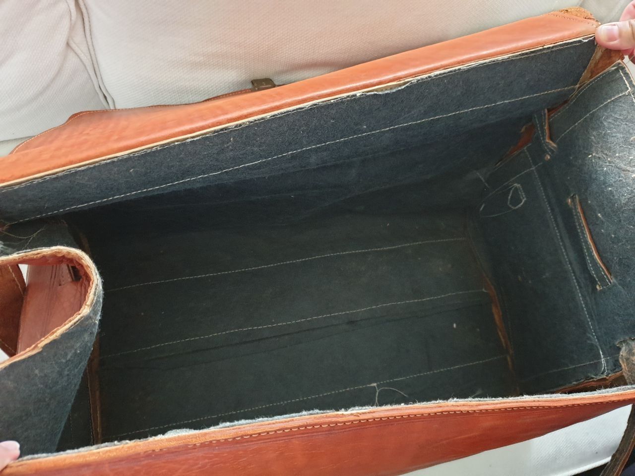Taschen: Tasche aus echtem Leder – Gebraucht aus Sarnen von Baiern-Sixl 4