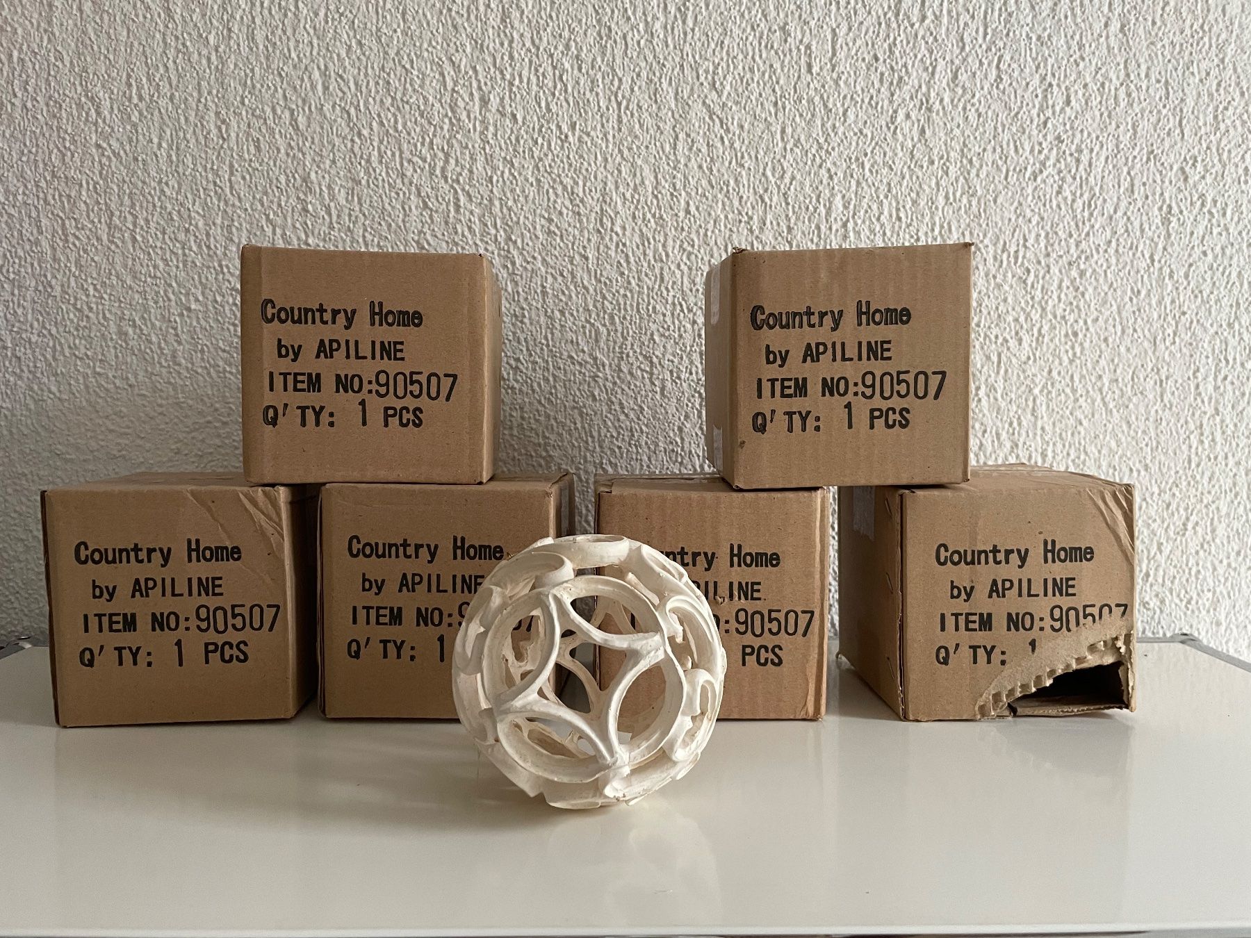 Alle Dekorationen: 6 Stück Deko-Anhänger, neu – Neu und originalverpackt aus Wilderswil von Renaissance1 1