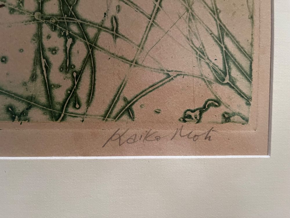 Kaiko Moti, original Litho 4