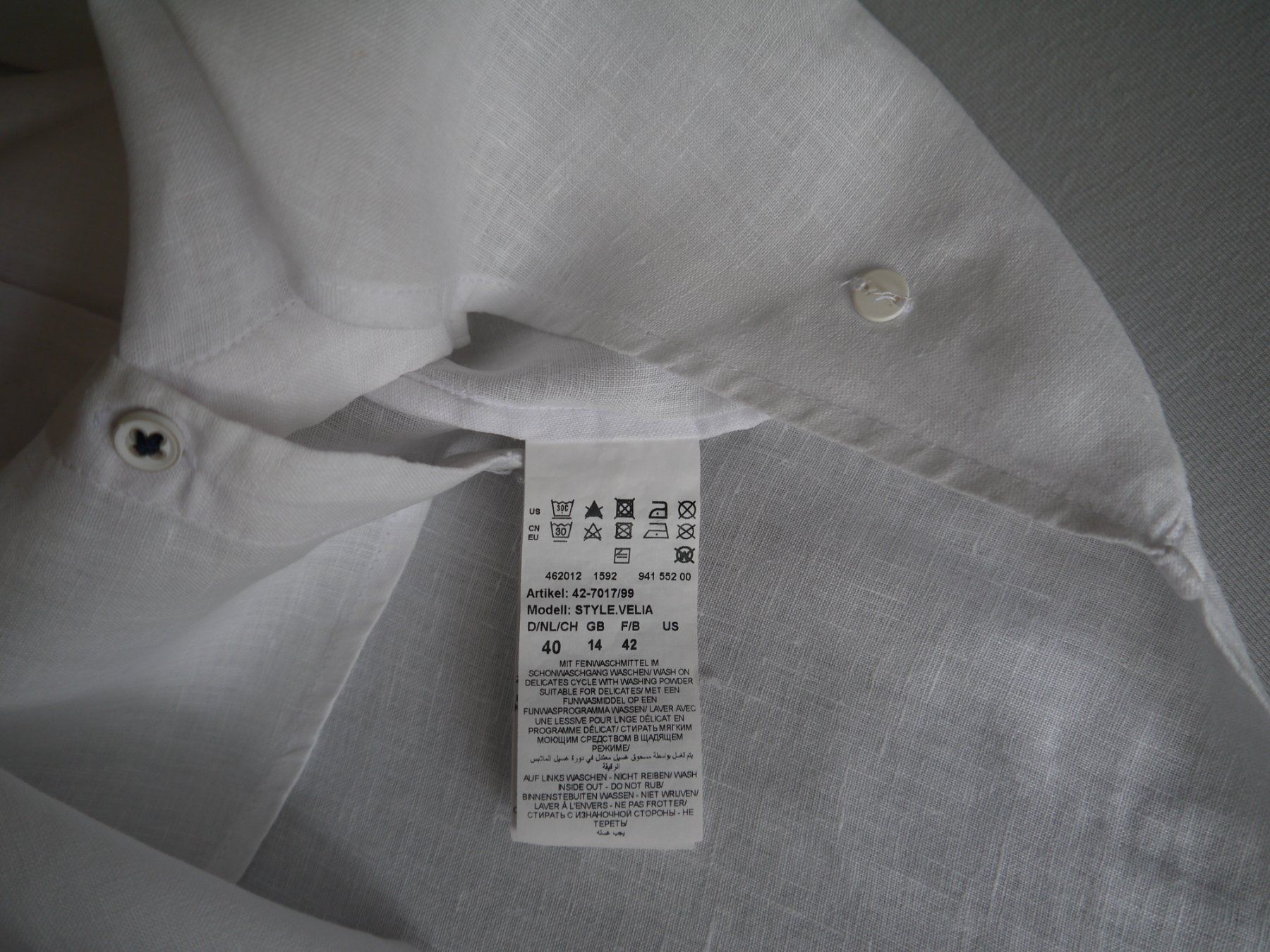 Brax Chemisiers: BRAX Bluse aus 100% Leinen – D'occasion à Hagendorn par Blaf 3