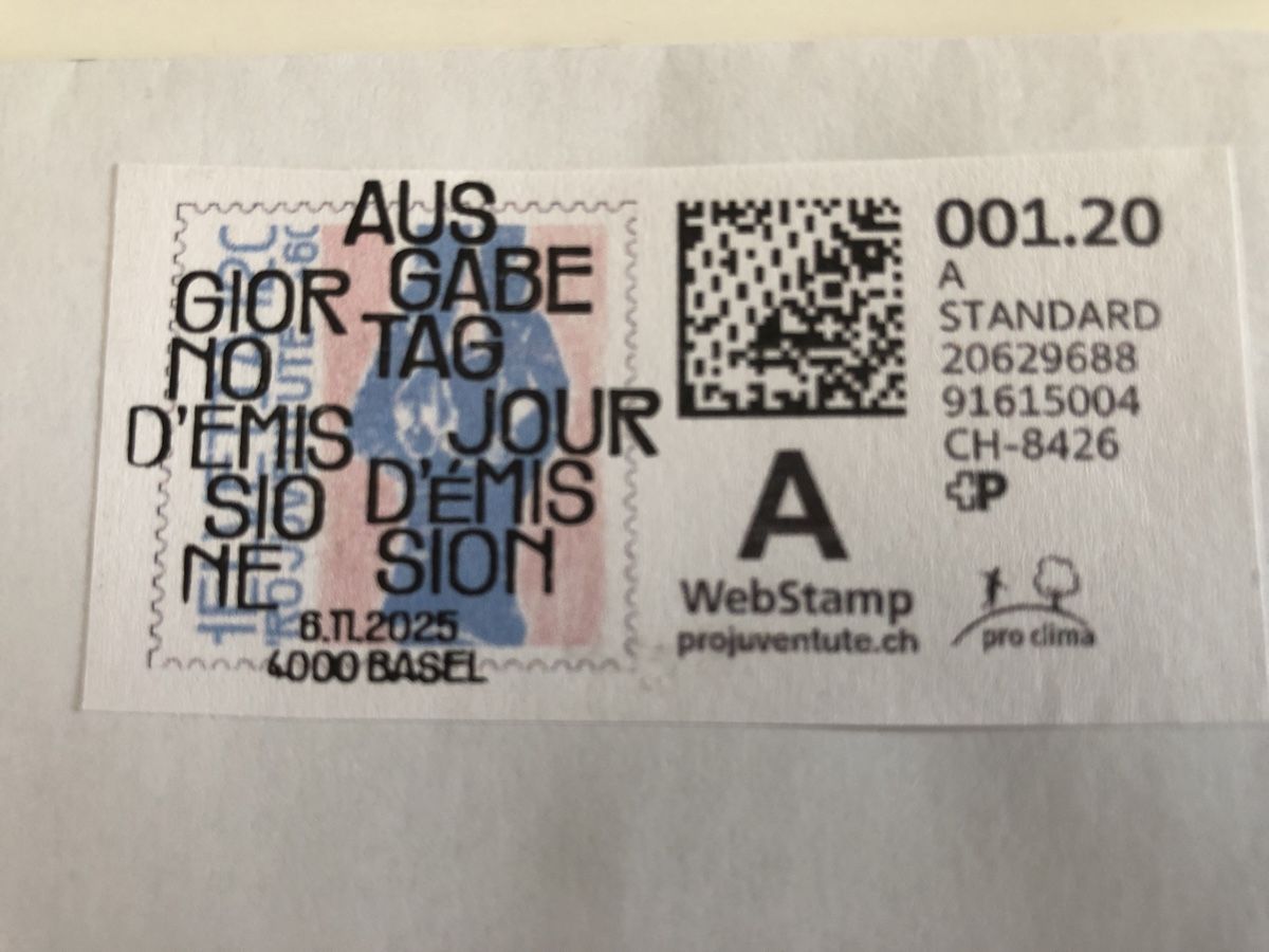 Alle Briefmarken: FDC PJ-Webstamp 2025 - Auflage 5Ex. !!! – Gebraucht aus Lufingen von Rac0 2