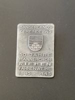 Altes Abzeichen / Sängerlands - Gemeinde 1945 Riehen 
