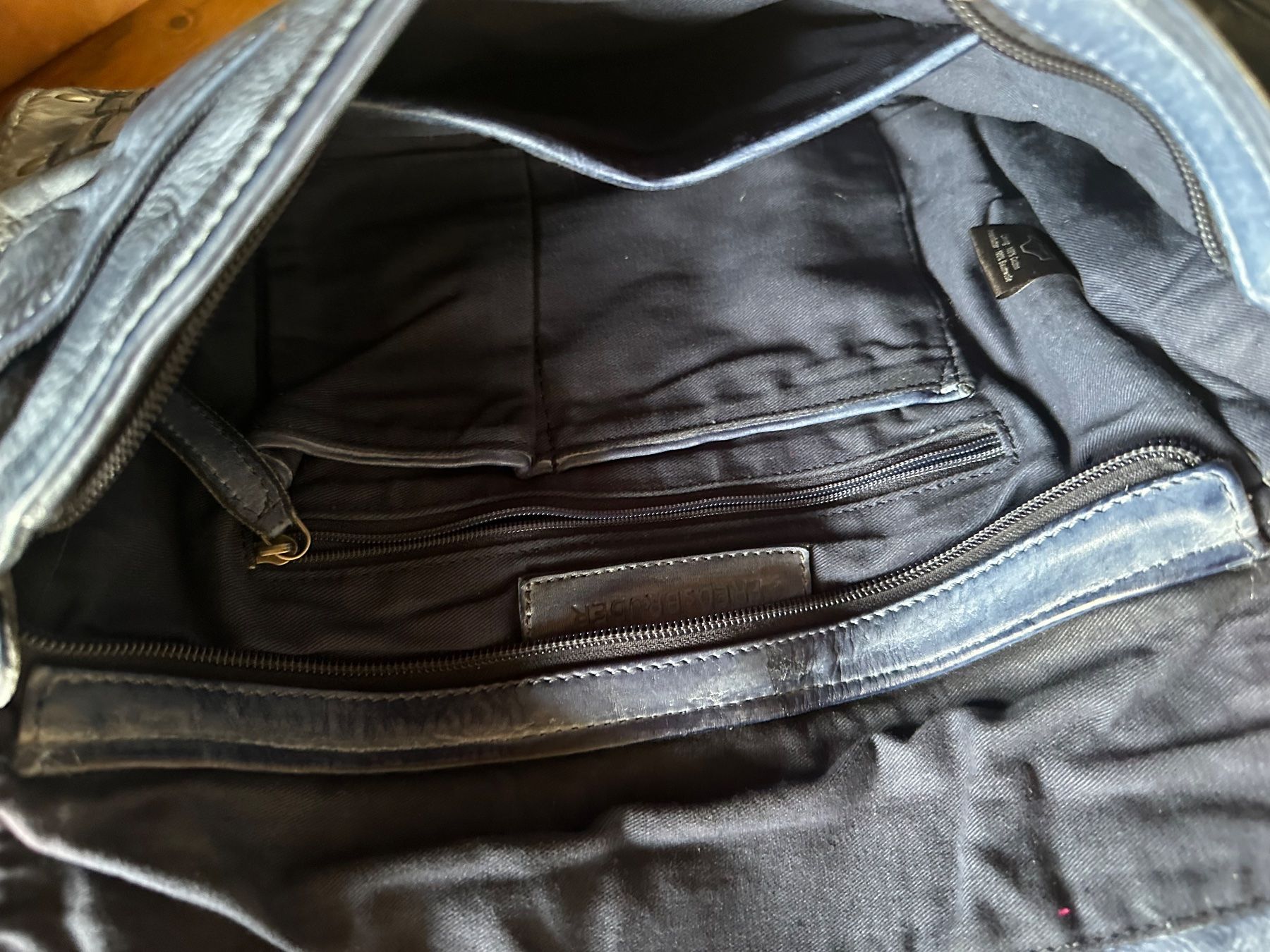 FredsBruder Borse da donna: FredsBruder, blaue Handtasche – Usato da Au ZH venduto da fortschreiter 8