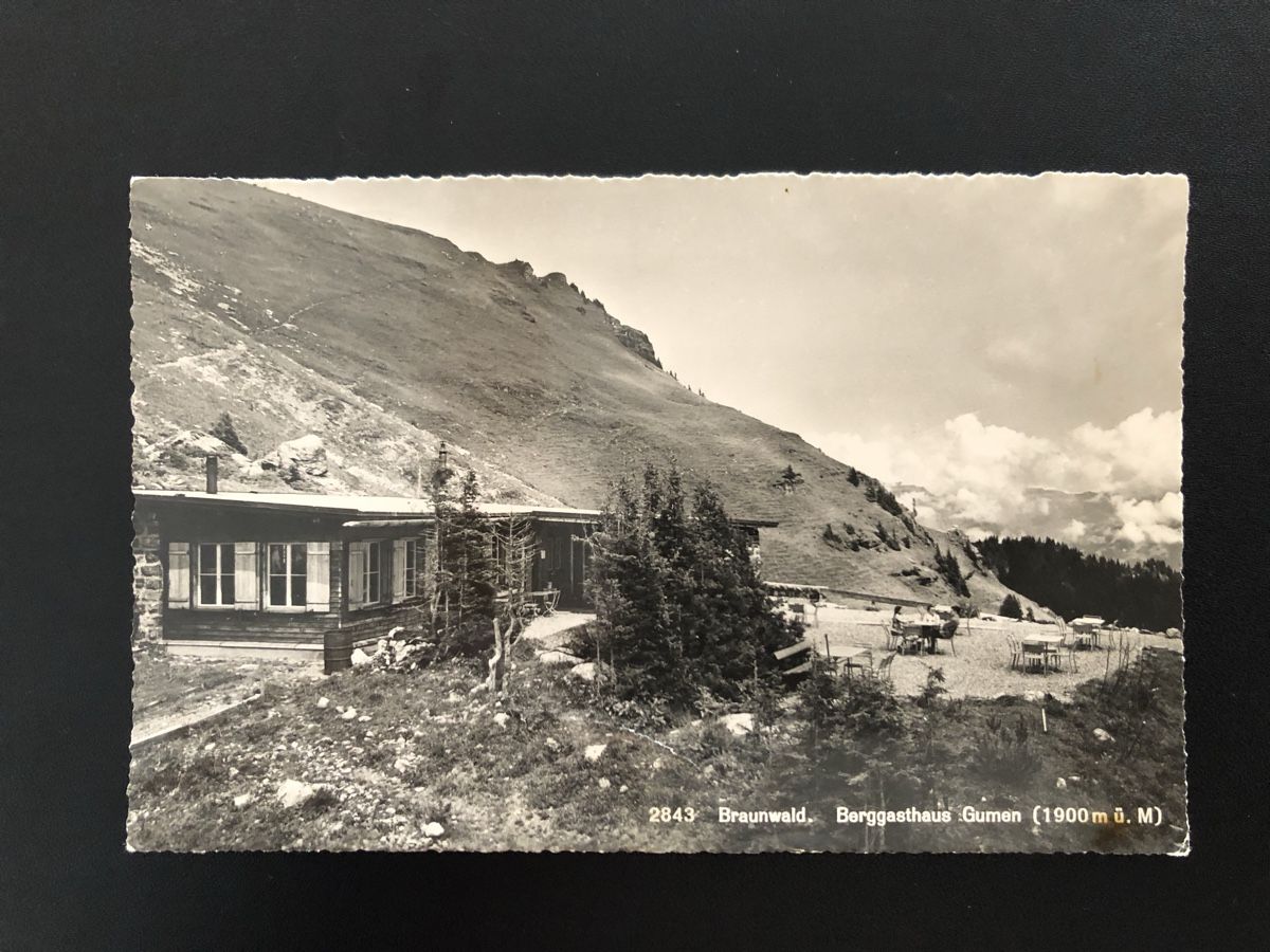 Ansichtskarten: Ansichtskarte Braunwald  – Gebraucht aus Näfels von fritzjk