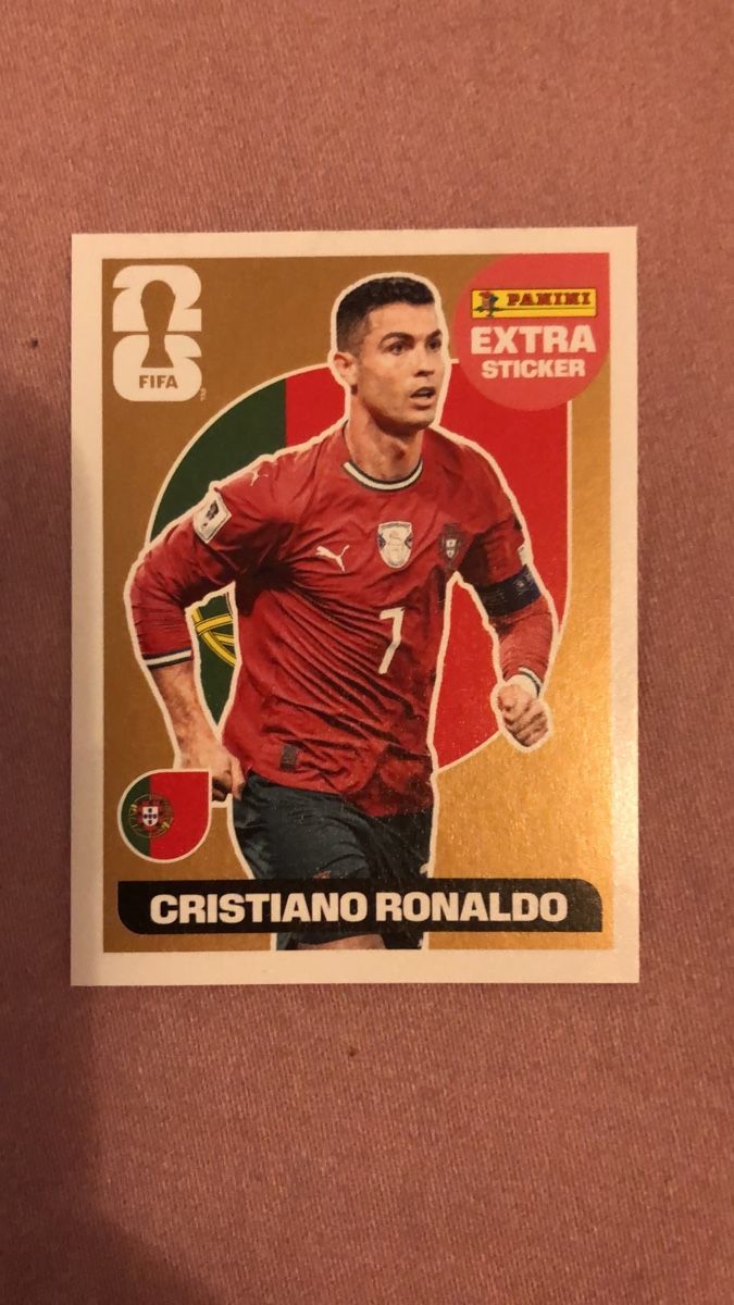 Panini Carte collezionabili: panini Cristiano Ronaldo extra stickers 2026 – Nuovo e nell'imballaggio originale da Ollon VD venduto da behemiste51