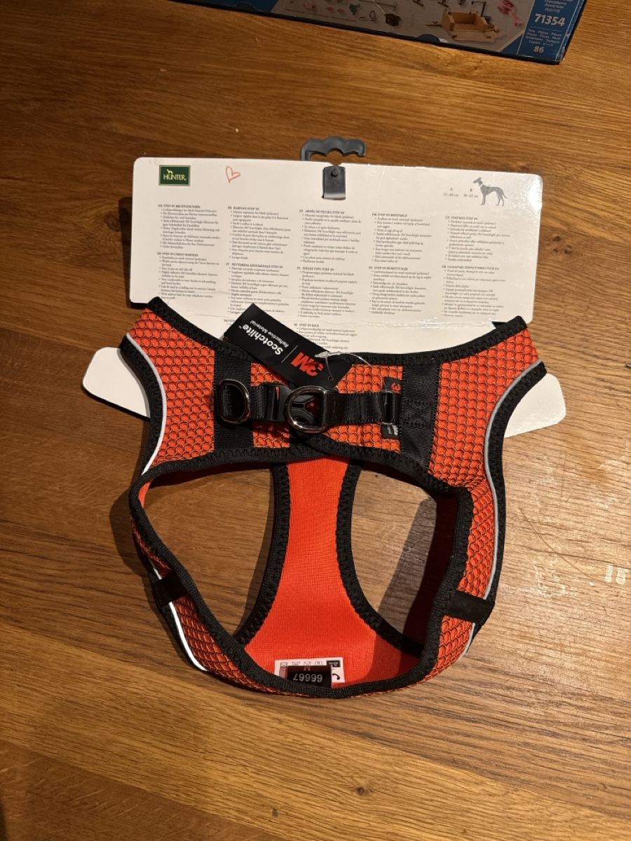 Hunter Guinzagli & Collari: Neues Hunter Gesch Hilo M Rot Mesh mit 3M Scotchlite Reflekt – Nuovo e nell'imballaggio originale da Therwil venduto da Schneefra1 1