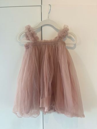 Rosa Tüllkleid 12 Monate Festkleid