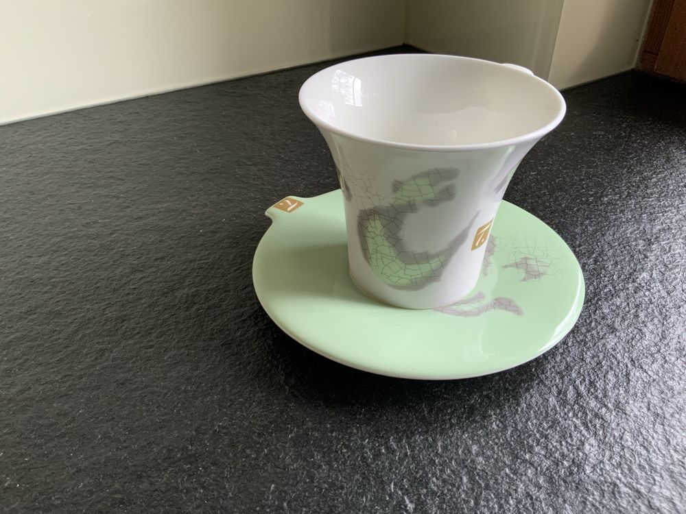 Nespresso Tasses: Tasse mit Untertasse, Grüner Tee, T7 Design – Neuf (Voir description) à Widnau par Como2006 6