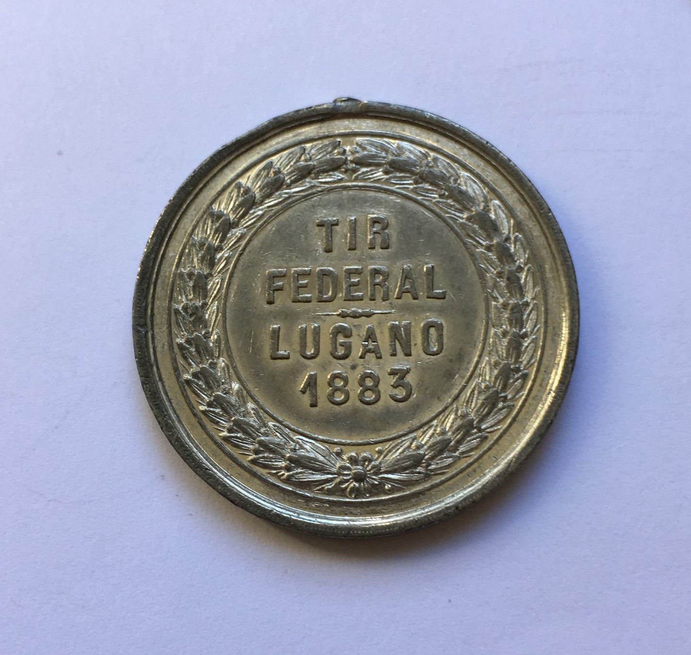 Medaglie: 1883 Schützenmedaille Lugano RR – Usato da Kirchberg SG venduto da Helveticus00 1