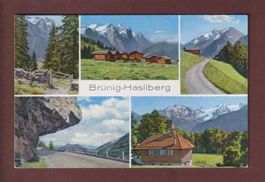 BRÜNIG-HASLIBERG - 5 Bilder - 1963