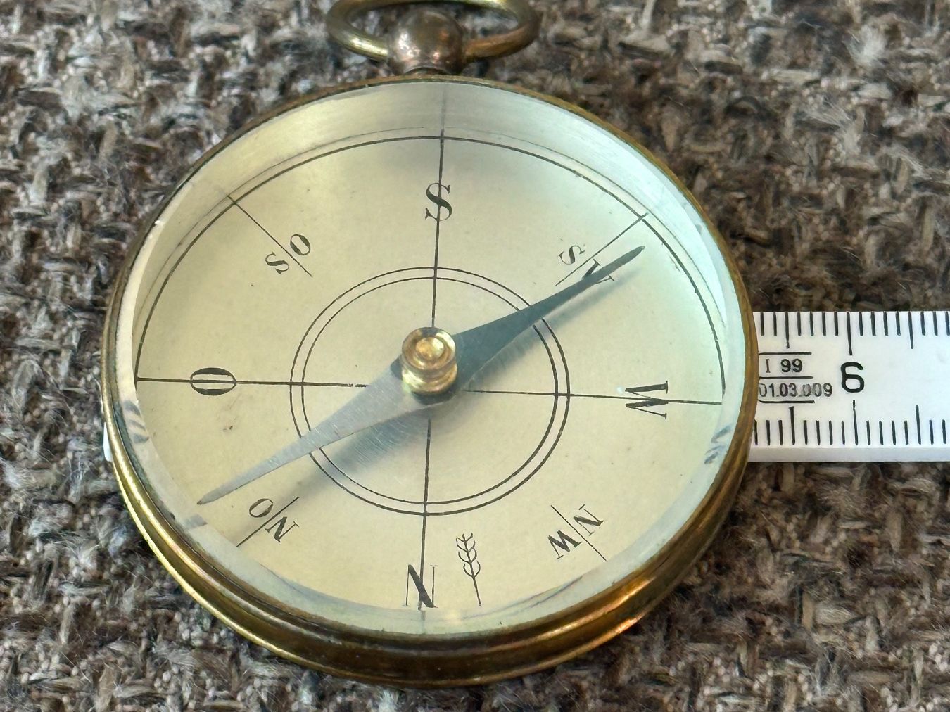GPS & Strumenti di misurazione: Vintage Kompass mit Bügel – Usato da Dübendorf venduto da lan1808 6