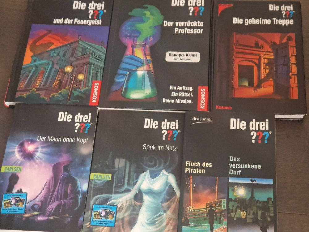 Die 3 Fragezeichen Bücher (Gebraucht) in Niedergösgen für CHF 6 – mit ...