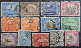 ADEN British Lot mit alten Werten III