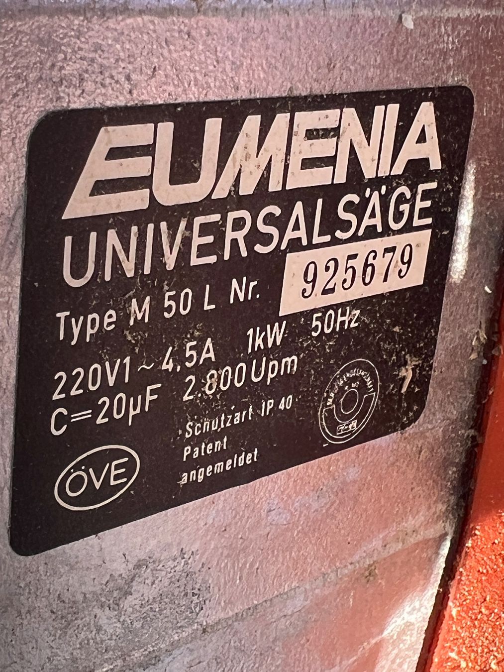 Tutte le macchine: Eumenia Universal Fräse – Usato da Egg b. Zürich venduto da SwissTradingAgency 1