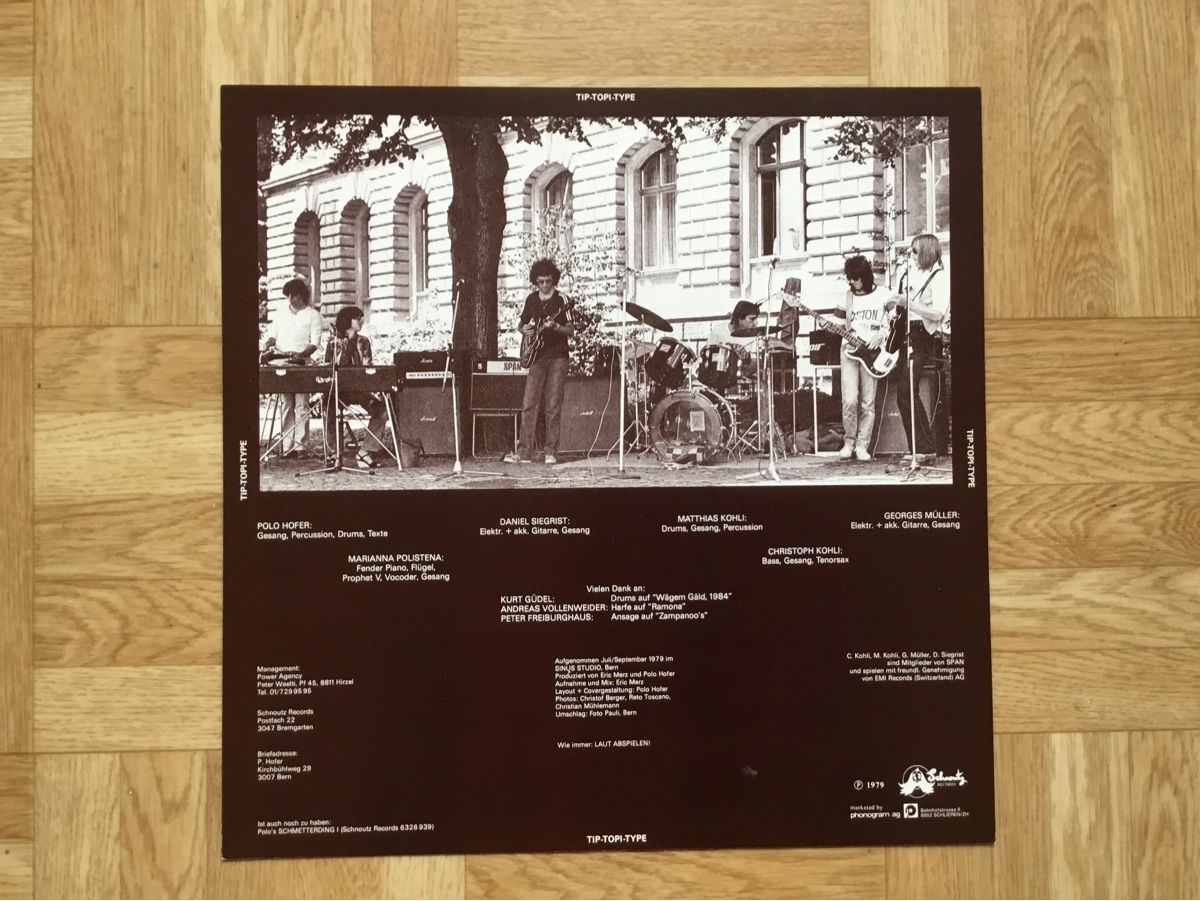 Schallplatten: Polo Hofers Schmetterding / Tip-Topi-Type – Neu (gemäss Beschreibung) aus Kreuzlingen von Schuggerman 2