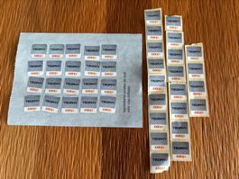 41 Stk.Sammelmarken Coop Küchen Trophy (entspricht 2 Karten)