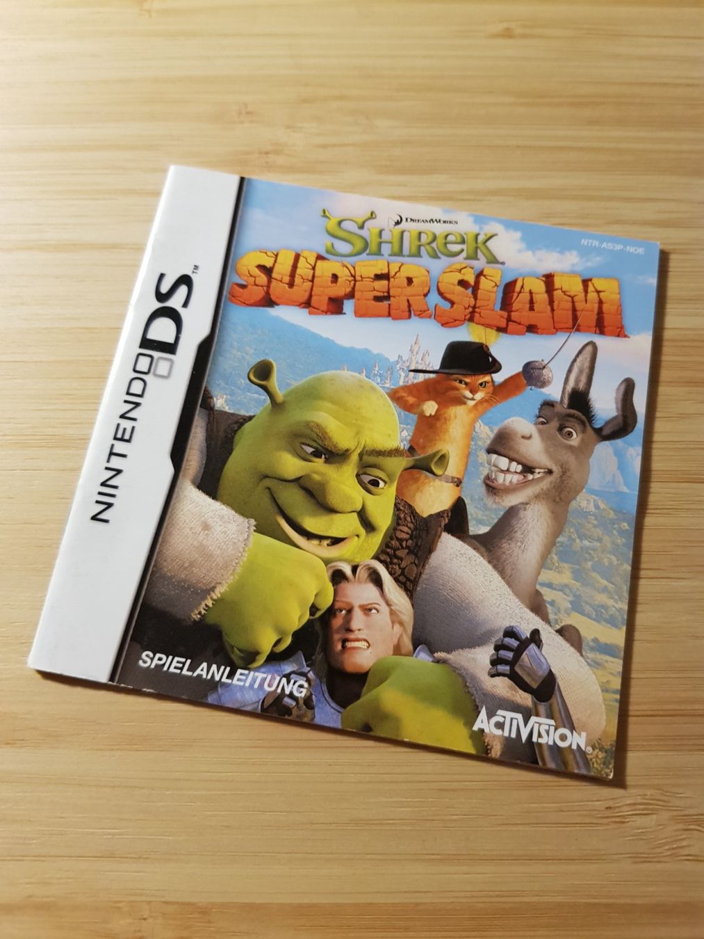 Nintendo Giochi: Spielanleitung Shrek Super Slam NDS – Usato da Münchenstein venduto da 2DGames