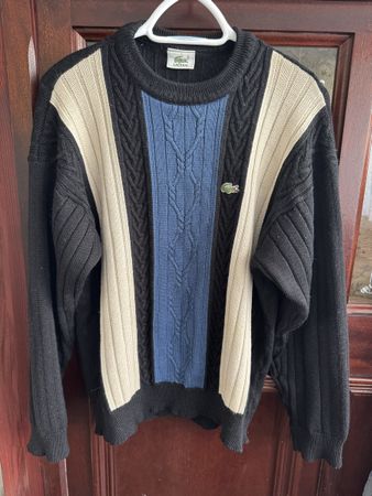 Lacoste Pullover vintage Wolle