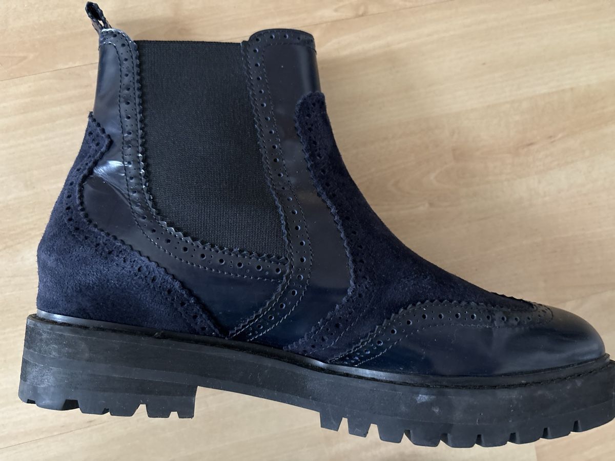 Kennel + Schmenger Damenschuhe: Dunkelblaue  Boots Kennel Schmenger – Gebraucht aus langenthal von rundholz7 3