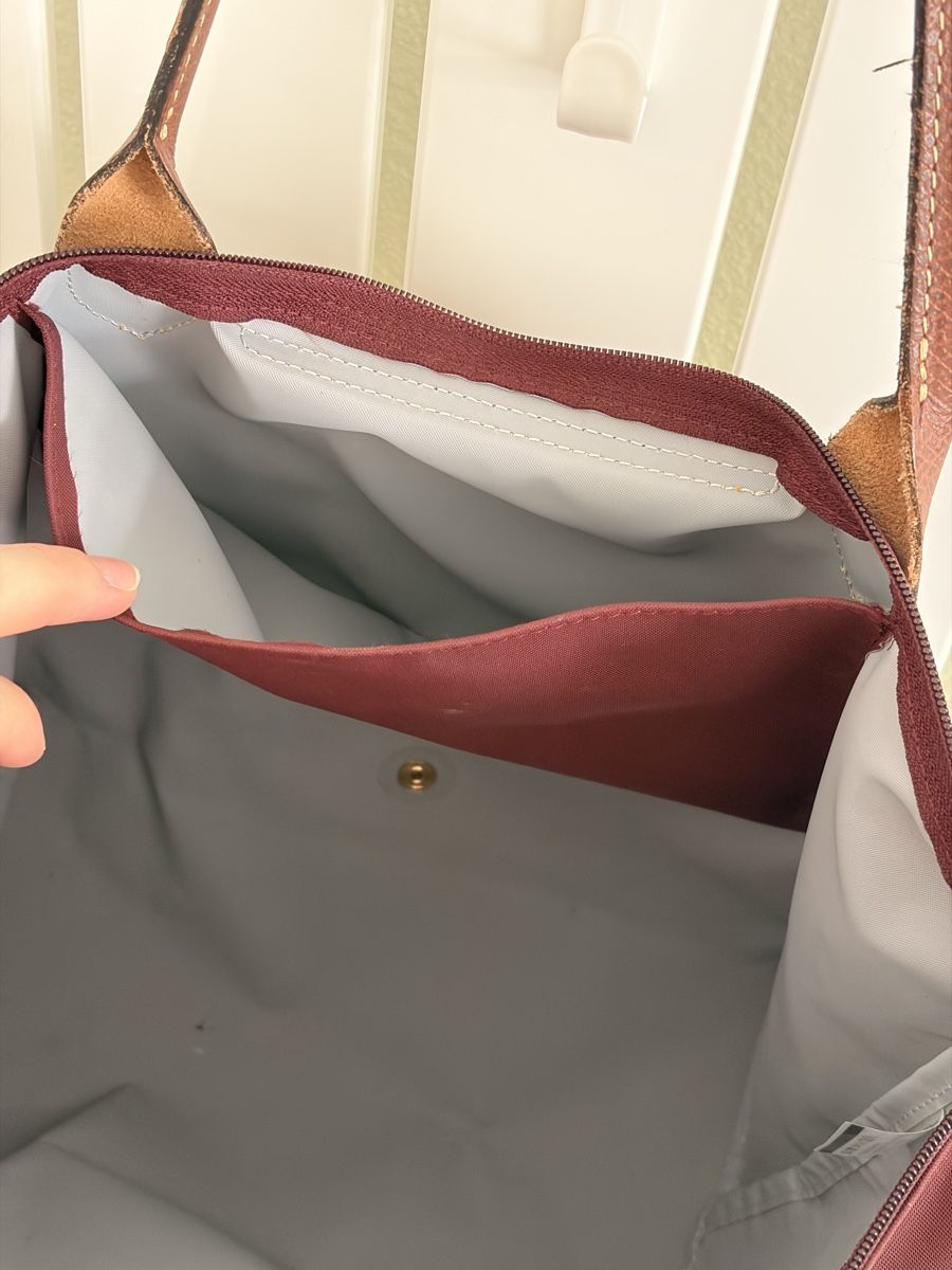 Longchamp Taschen für Damen: LONGCHAMP BURGUNDY TOTE BAG – Gebraucht aus Zürich von eduardag 4