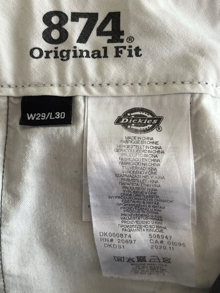 Dickies Pantaloni: Pantalon DICKIES 874 original fit – Usato da Lausanne venduto da micou47 4