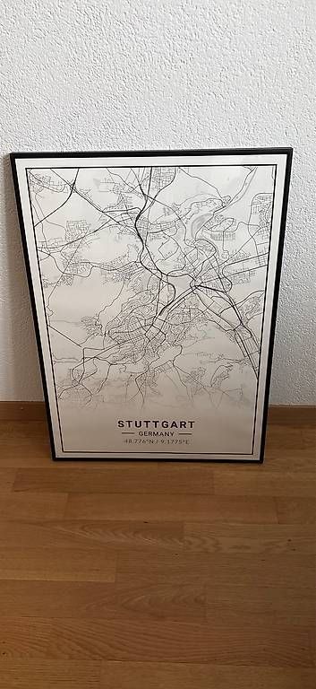 Poster & Bilder: Bild Stuttgart – Gebraucht aus Zürich von Yanu01