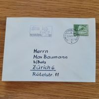 Dokument Brief Zürich 1951 Rötelstr.11