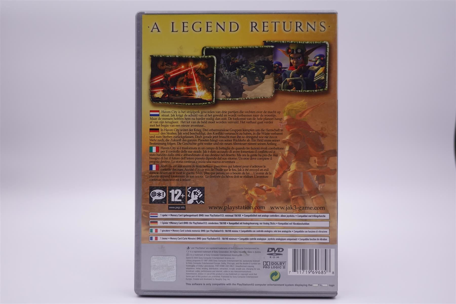 Sony Giochi: Jak 3 (PS2) – Usato da Herisau venduto da ZelliZone 1