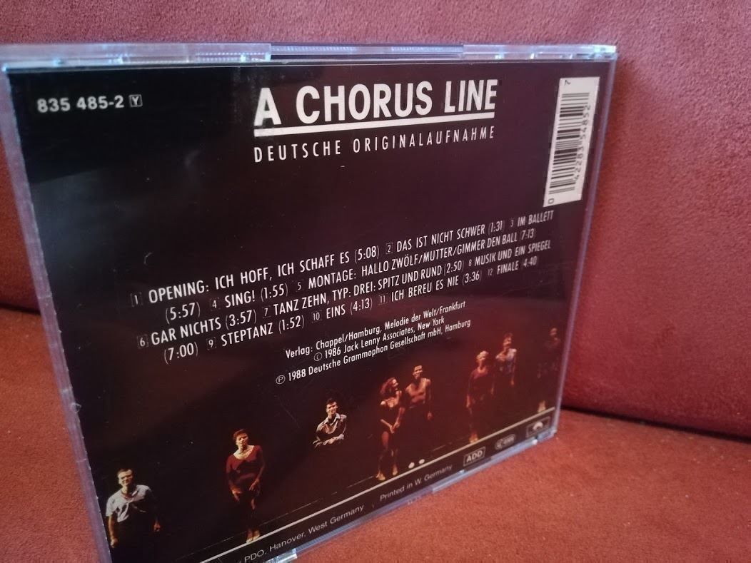 CD: A Chorus Line Deutsch CD – Usato da Zofingen venduto da noise123 1